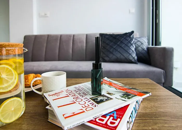 Lägenhet Phaedrus Living - Seaside Executive Flat Harbour 101 Paphos